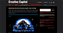 Desktop Screenshot of creative-capital.org
